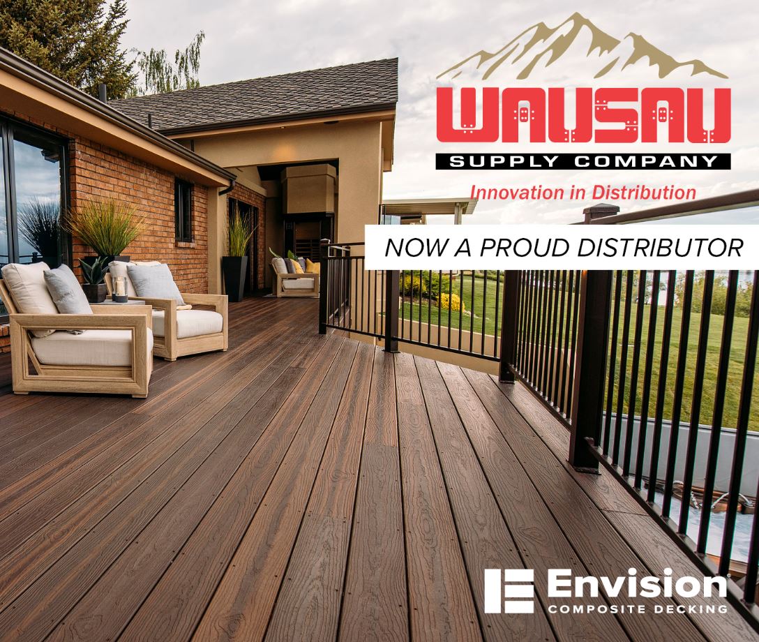 Wausau Distributing Envision Composite Decking | Envision Outdoor Living