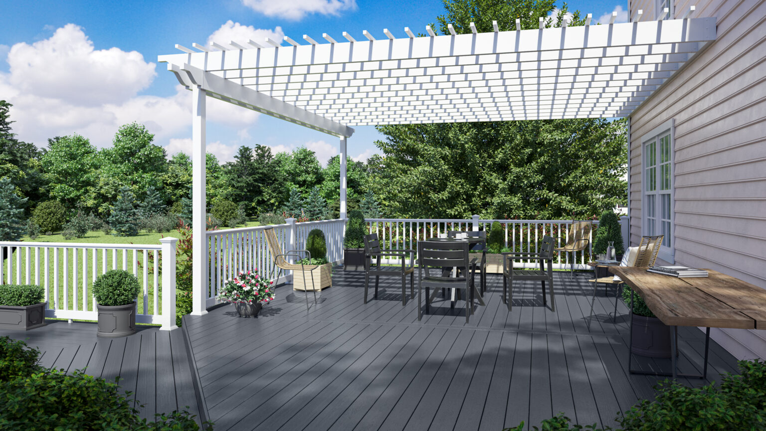 Harbor Grey-V220-Pergola